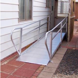 photo of Metal ramp with landing